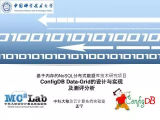 nosql configdb data grid