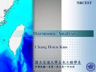 harmonic analysis
