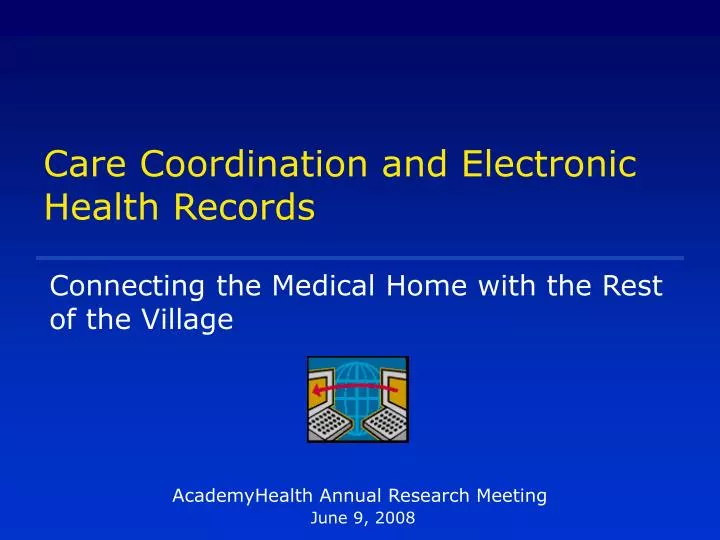 care coordination and electronic health records
