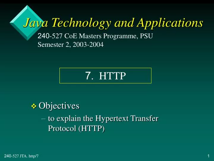 java technology and applications