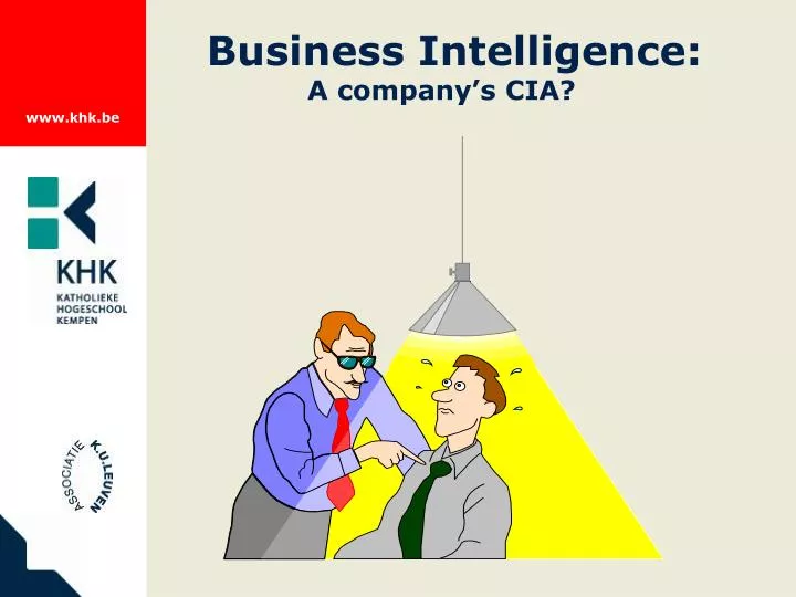business intelligence a company s cia