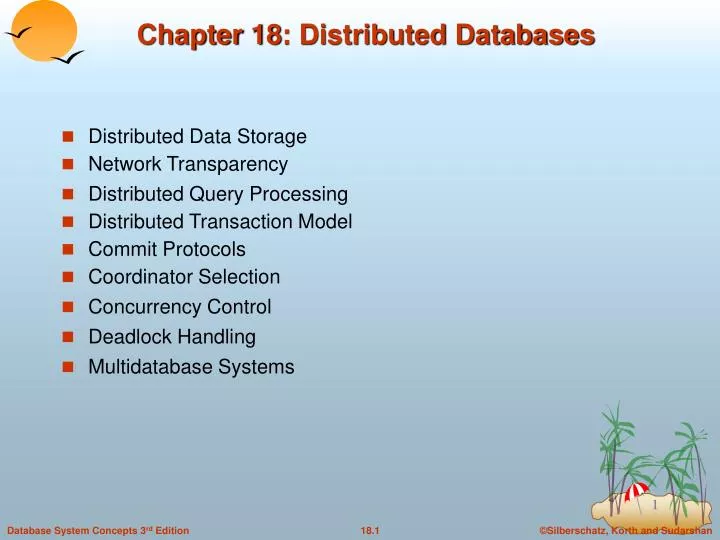 chapter 18 distributed databases