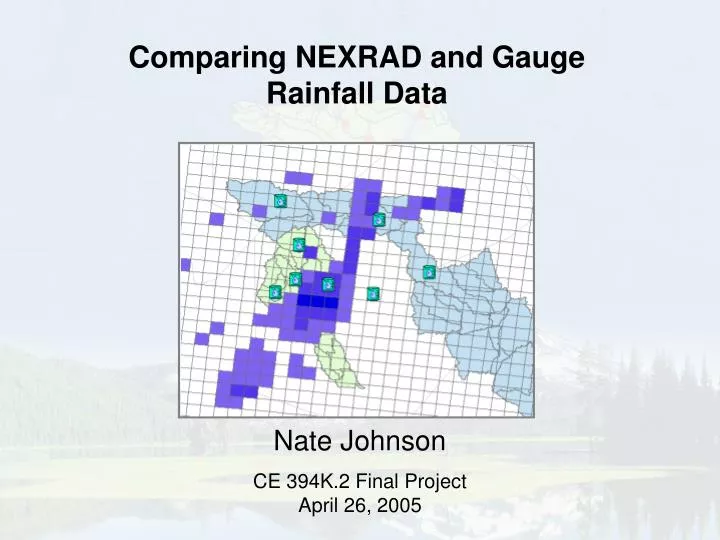 comparing nexrad and gauge rainfall data