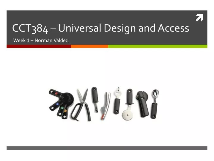 cct384 universal design and access