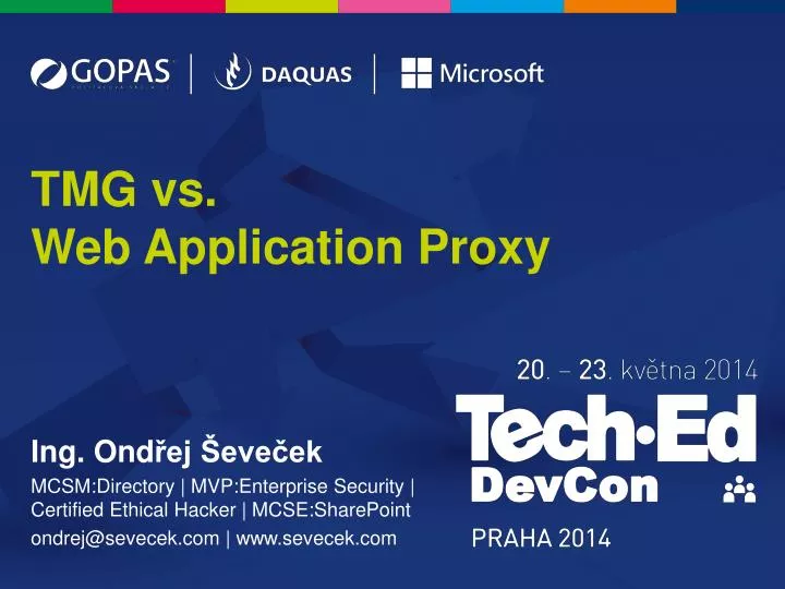 tmg vs web application proxy