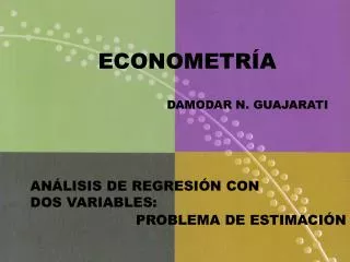 econometr a