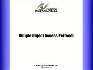 simple object access protocol