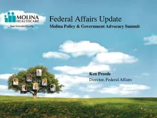 Federal Affairs Update