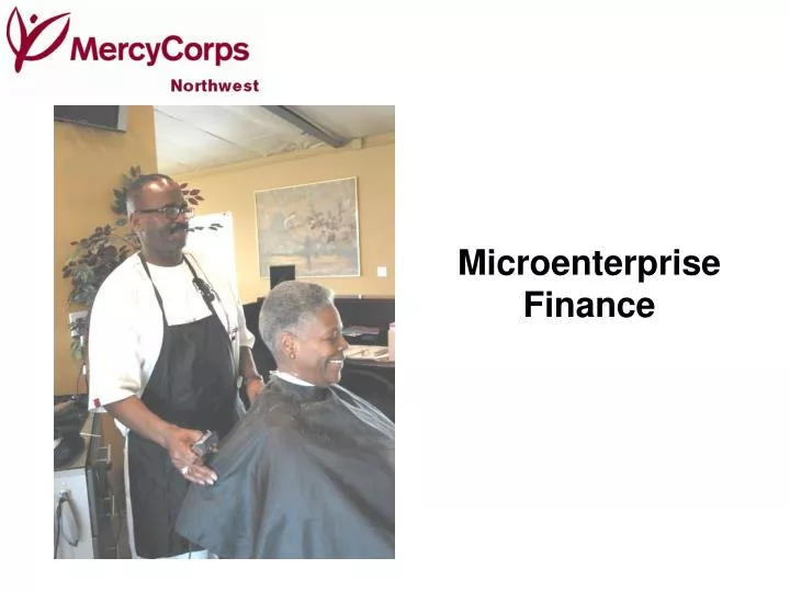 microenterprise finance