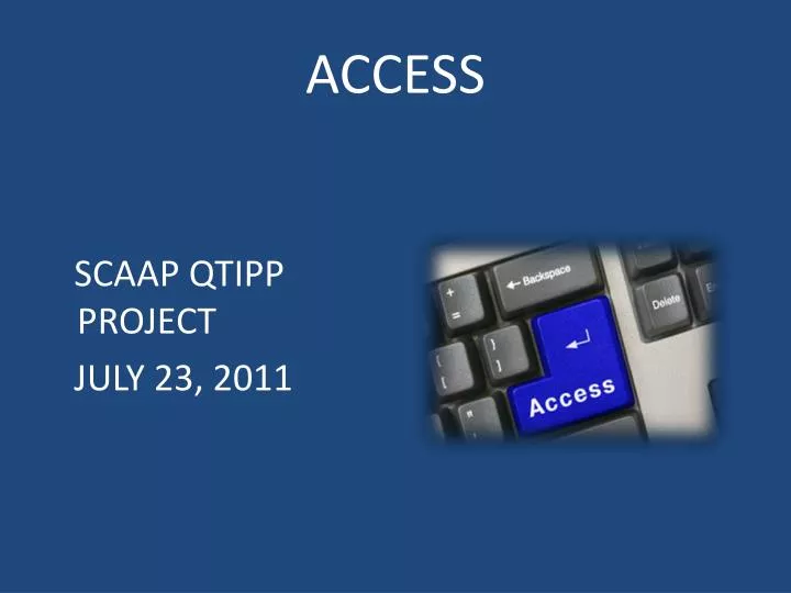 access