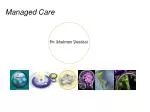 Managed Care - slide 1