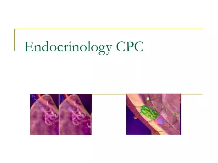 endocrinology cpc