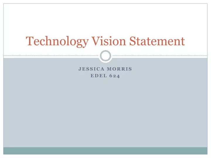 technology vision statement