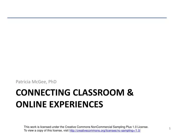 connecting classroom online experiences