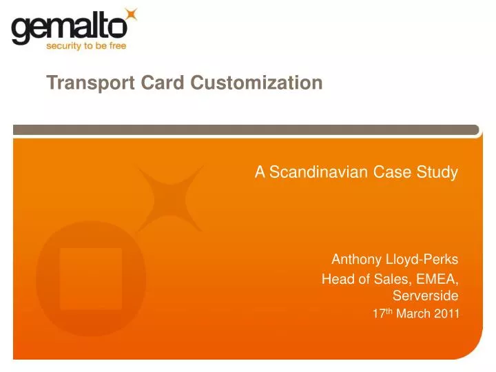 transport card customization