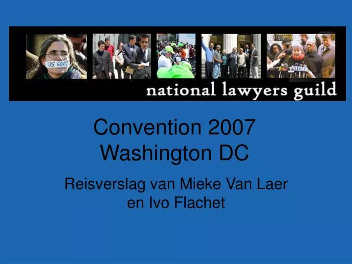 convention 2007 washington dc