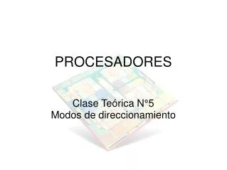 procesadores