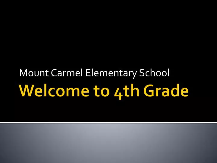 mount carmel elementary school