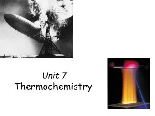 Thermochemistry