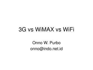 3g vs wimax vs wifi
