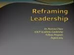 Reframing Leadership