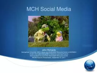 MCH Social Media