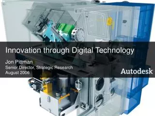 Innovation through Digital Technology