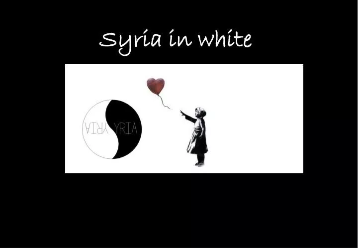 syria in white