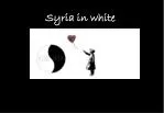 Syria in white