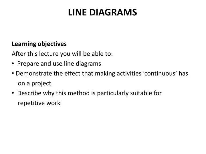 line diagrams