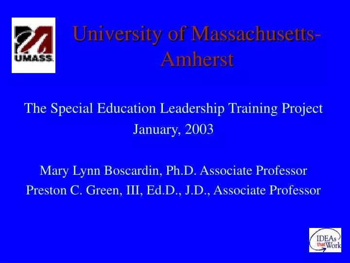 university of massachusetts amherst