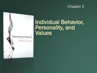 Individual Behavior, Personality, and Values