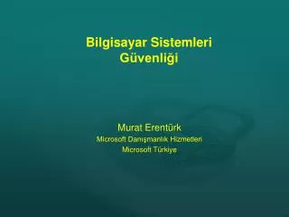 bilgisayar sistemleri g venli i