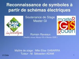 reconnaissance de symboles partir de sch mas lectriques