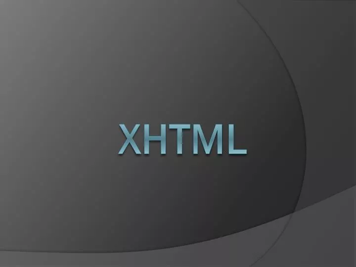 xhtml