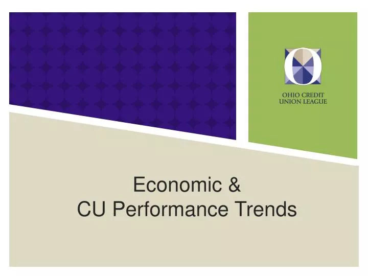 economic cu performance trends