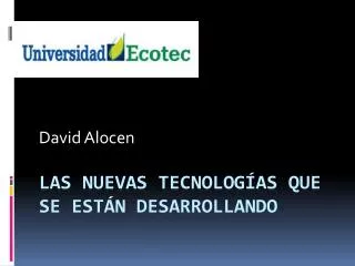 david alocen