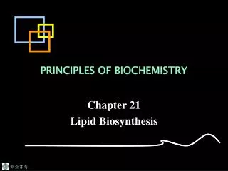 PRINCIPLES OF BIOCHEMISTRY