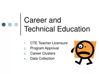 Career and Technical Education