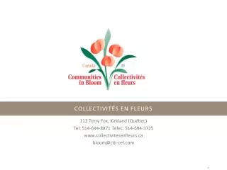 collectivit s en fleurs