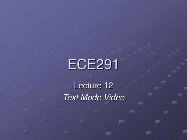 ece291