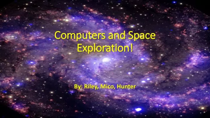 computers and space exploration