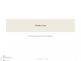 threads in java