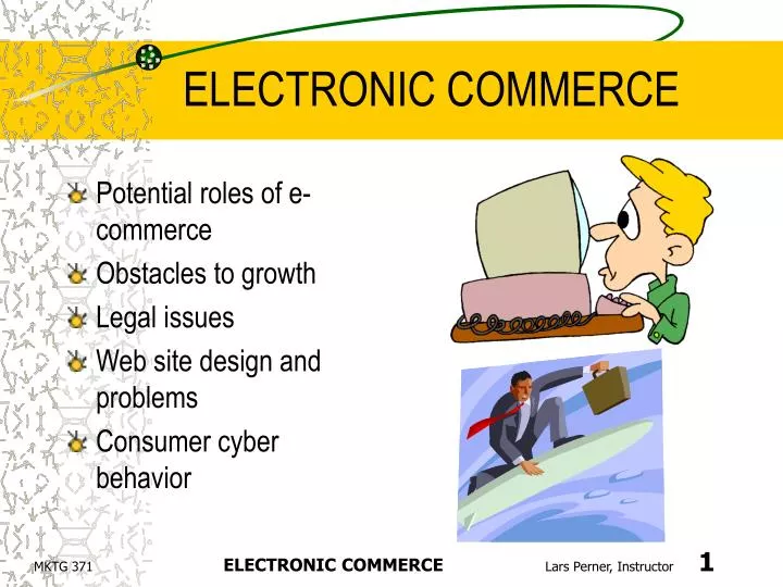 electronic commerce