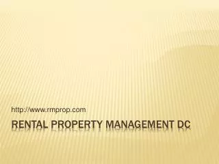 Rental Property Management DC