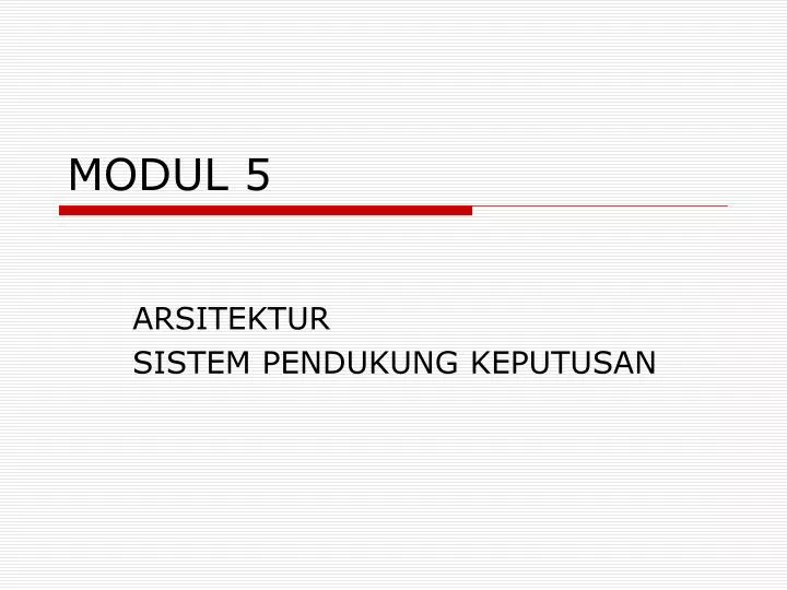modul 5