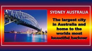 SYDNEY AUSTRALIA