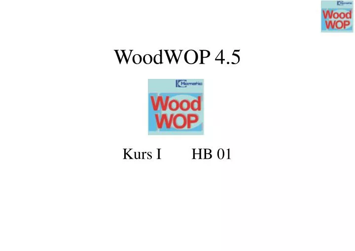 woodwop 4 5