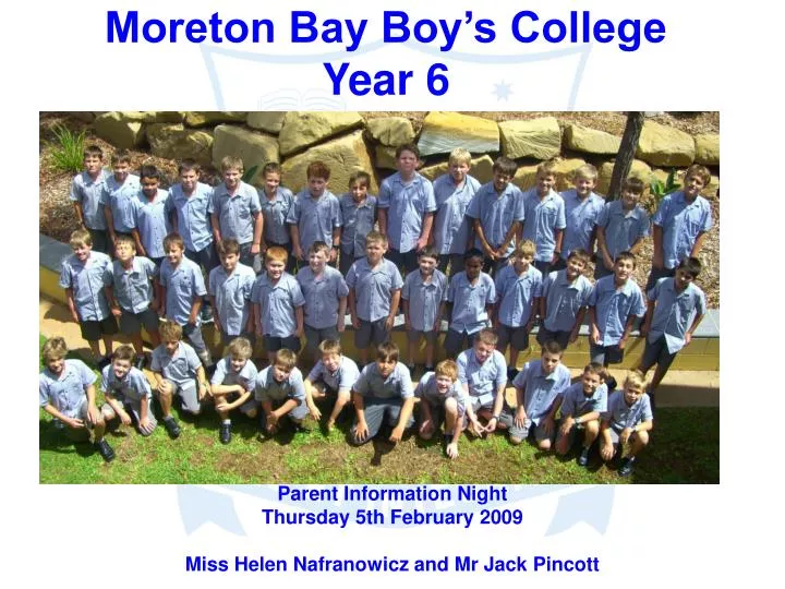 moreton bay boy s college year 6