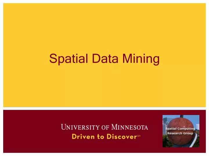 spatial data mining